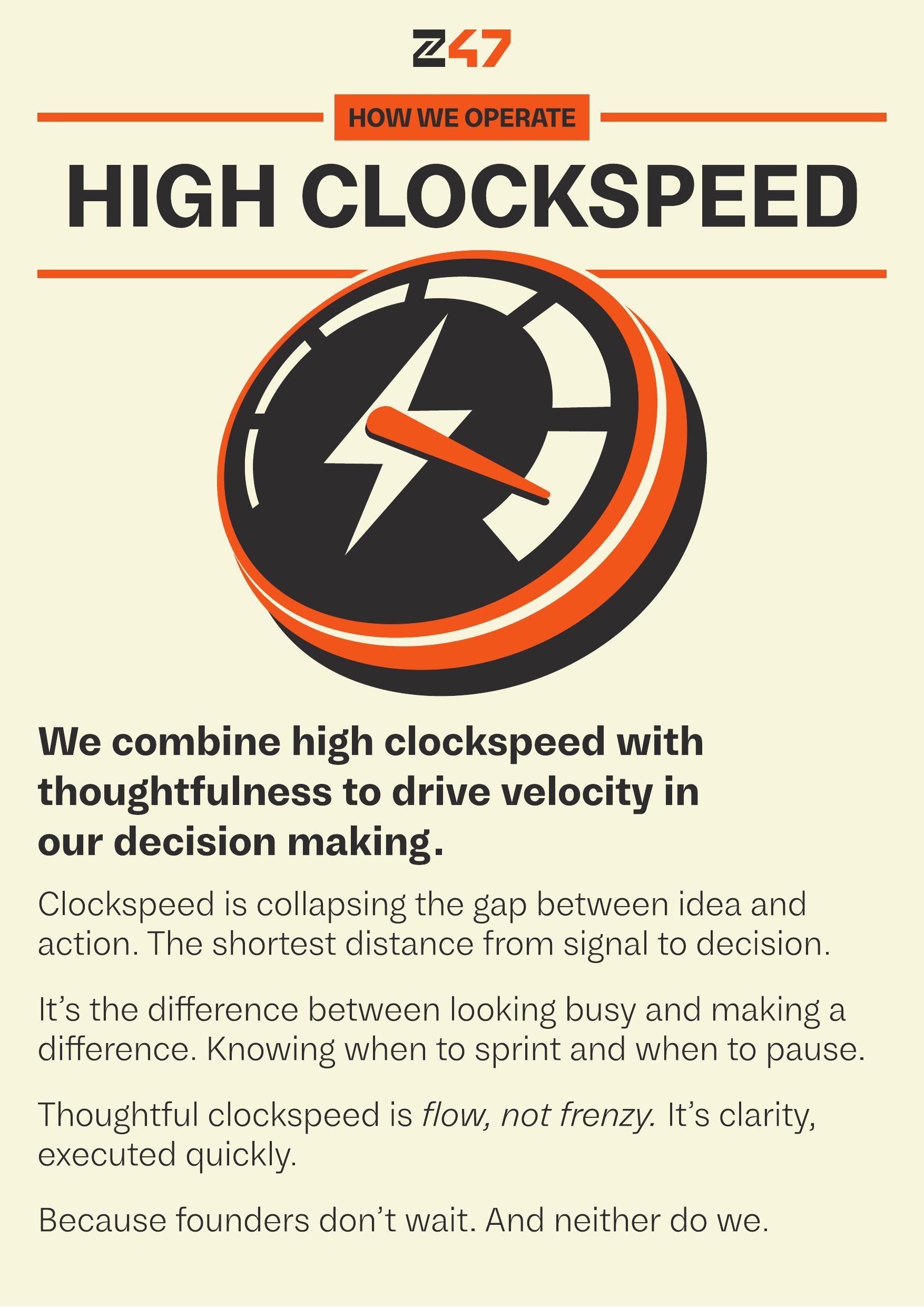 High Clockspeed