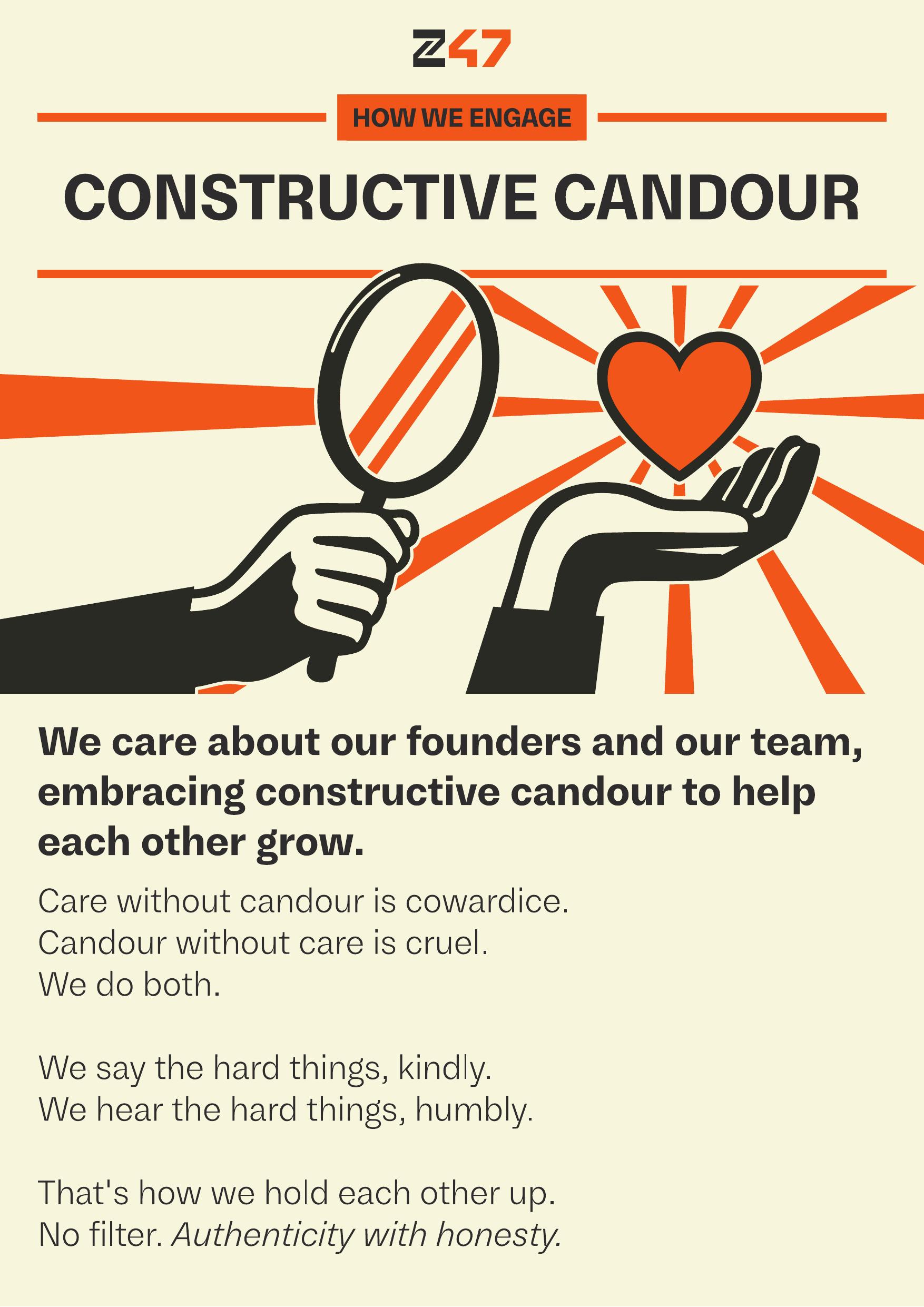Constructive Candour